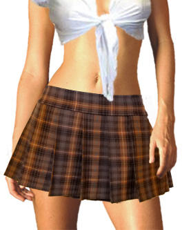 Cocoa Brown Plaid
